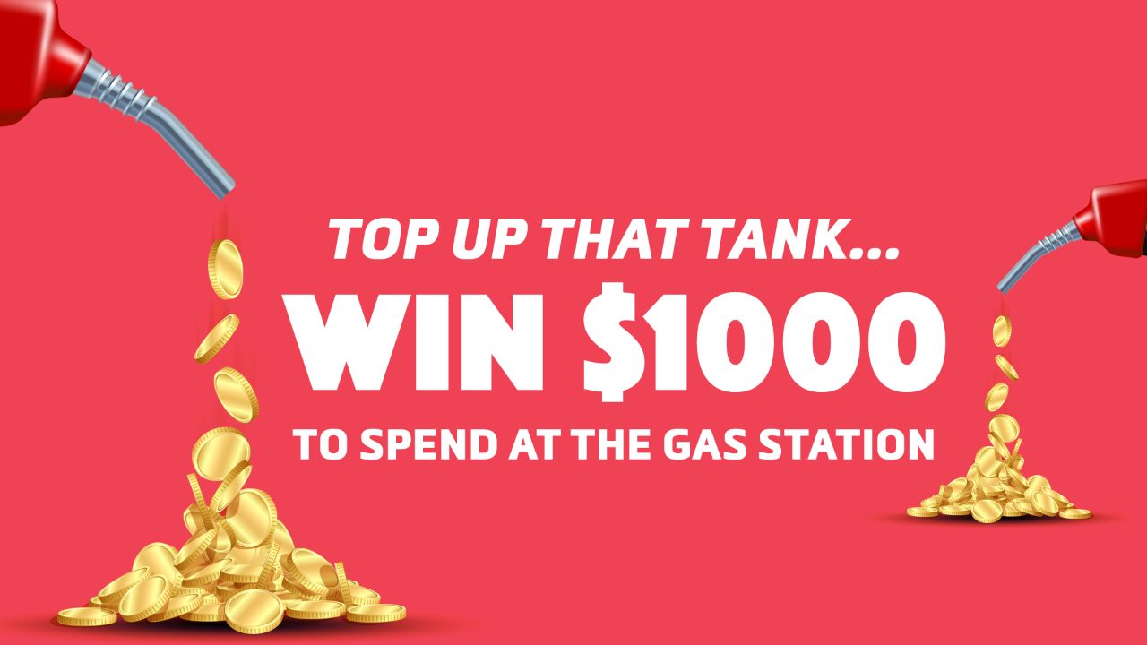 Win $1000 to spend at the gas station with MusicLab